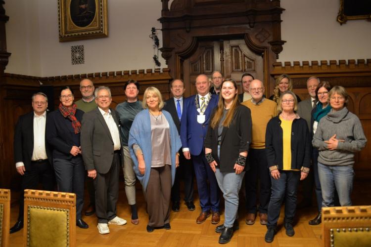 Gruppenbild Anbahnungstreffen Kooperationsprojekt Stender Code